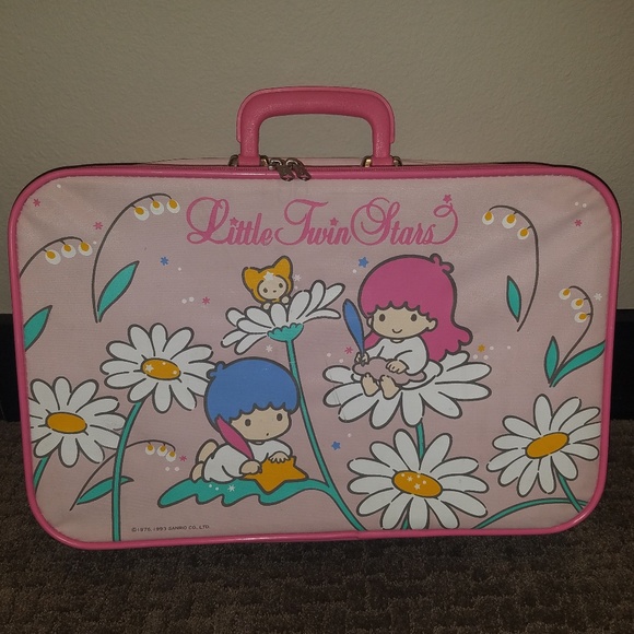Vintage Rare Little Twin Stars Suitcase 